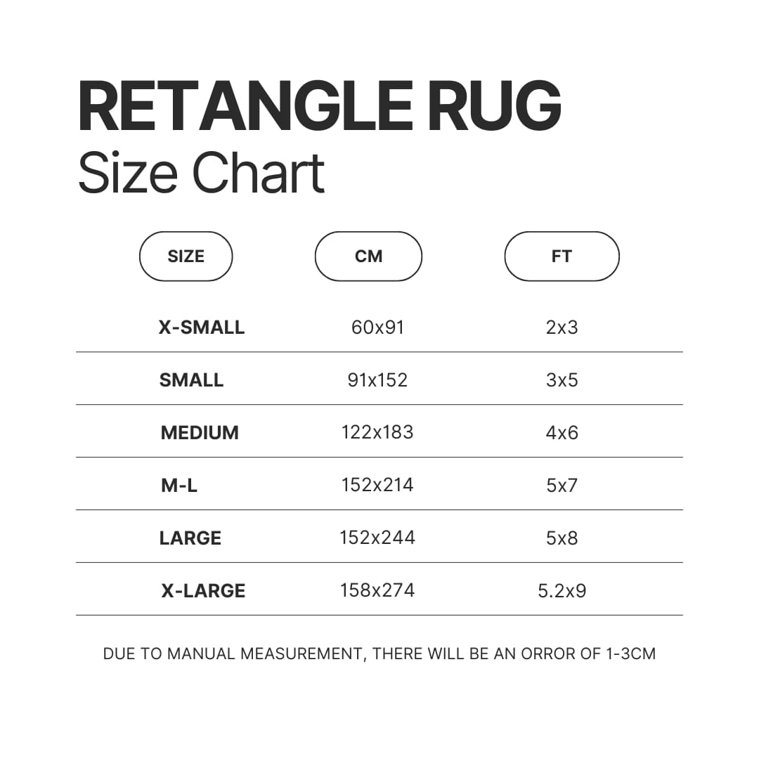 Retangle Rug Size Chart - Team Fortress 2 Shop