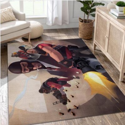 Team Fortress 2 Gaming Area Rug Living Room Rug 1 - Team Fortress 2 Shop